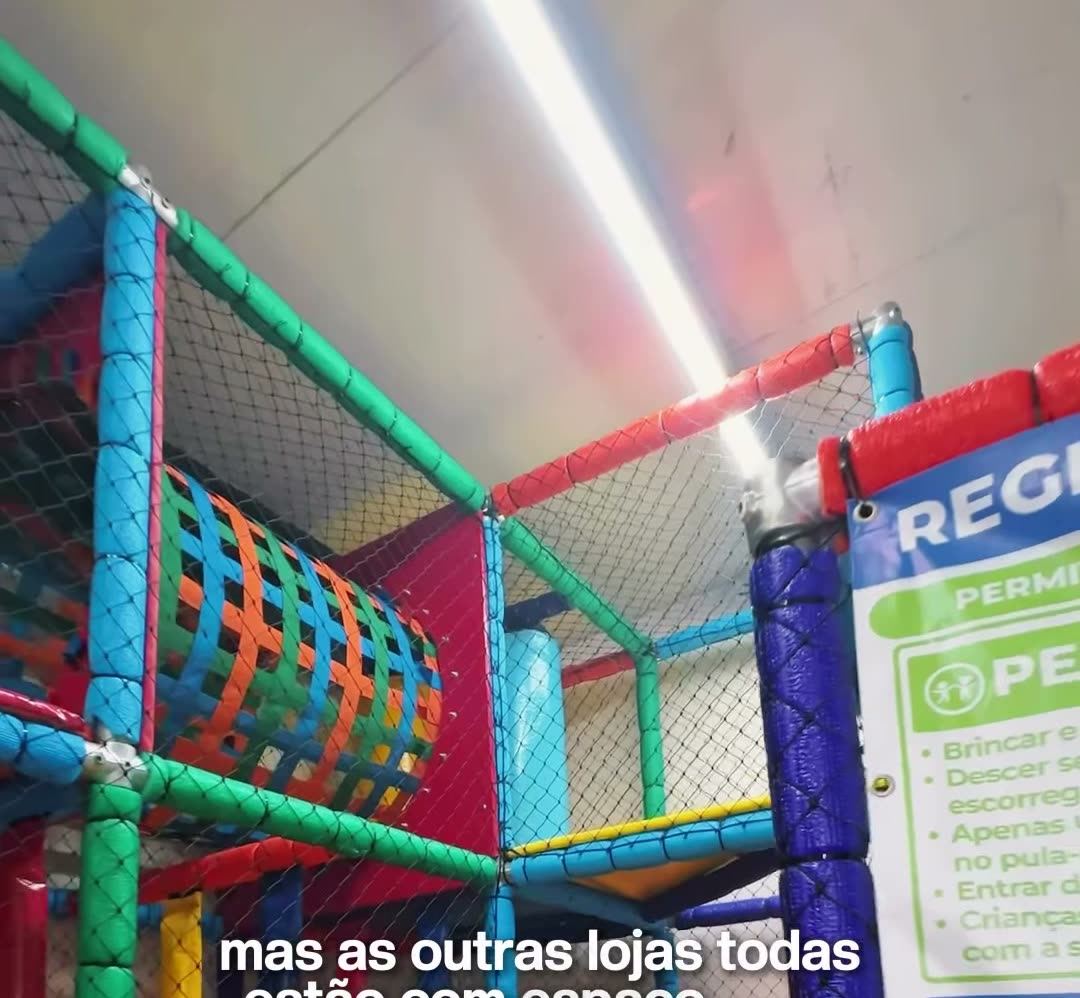 Espaço kids da unidade Juca Cândido